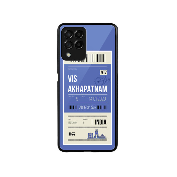 

DailyObjects Visakhapatnam City Tag Glass Case Cover For Samsung Galaxy M53