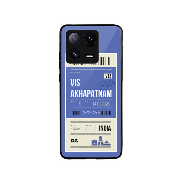 

DailyObjects Visakhapatnam City Tag Glass Case Cover For Xiaomi 13 Pro