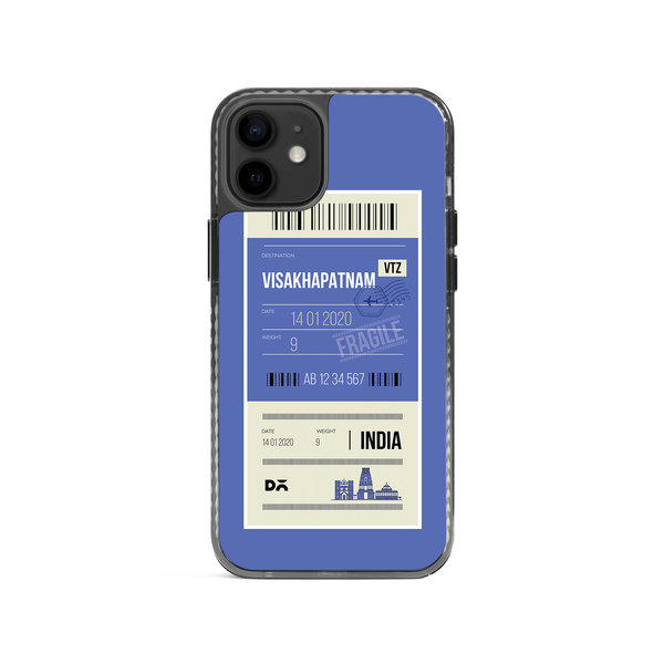 

DailyObjects Visakhapatnam City Tag Stride 2.0 Case Cover For iPhone 12