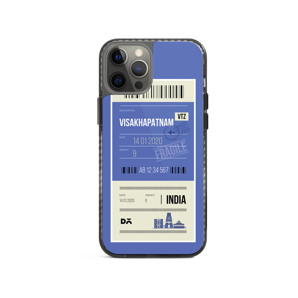 

DailyObjects Visakhapatnam City Tag Stride 2.0 Case Cover For iPhone 12 Pro