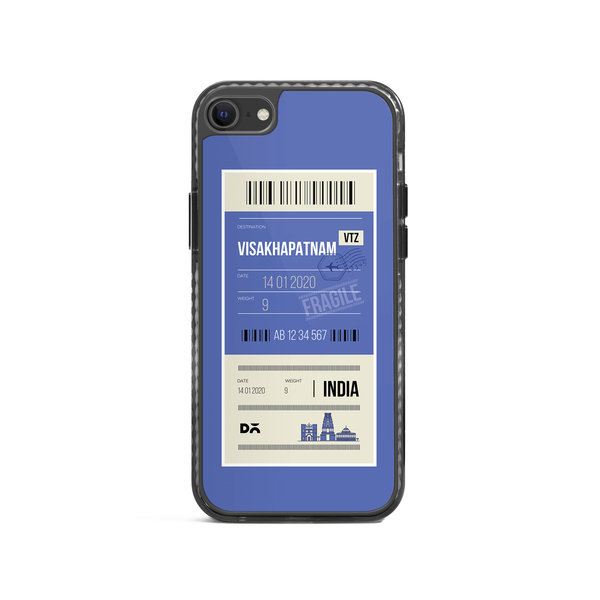 

DailyObjects Visakhapatnam City Tag Stride 2.0 Case Cover For iPhone 8