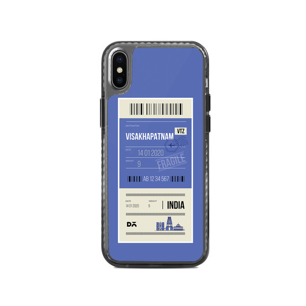 

DailyObjects Visakhapatnam City Tag Stride 2.0 Case Cover For iPhone XS