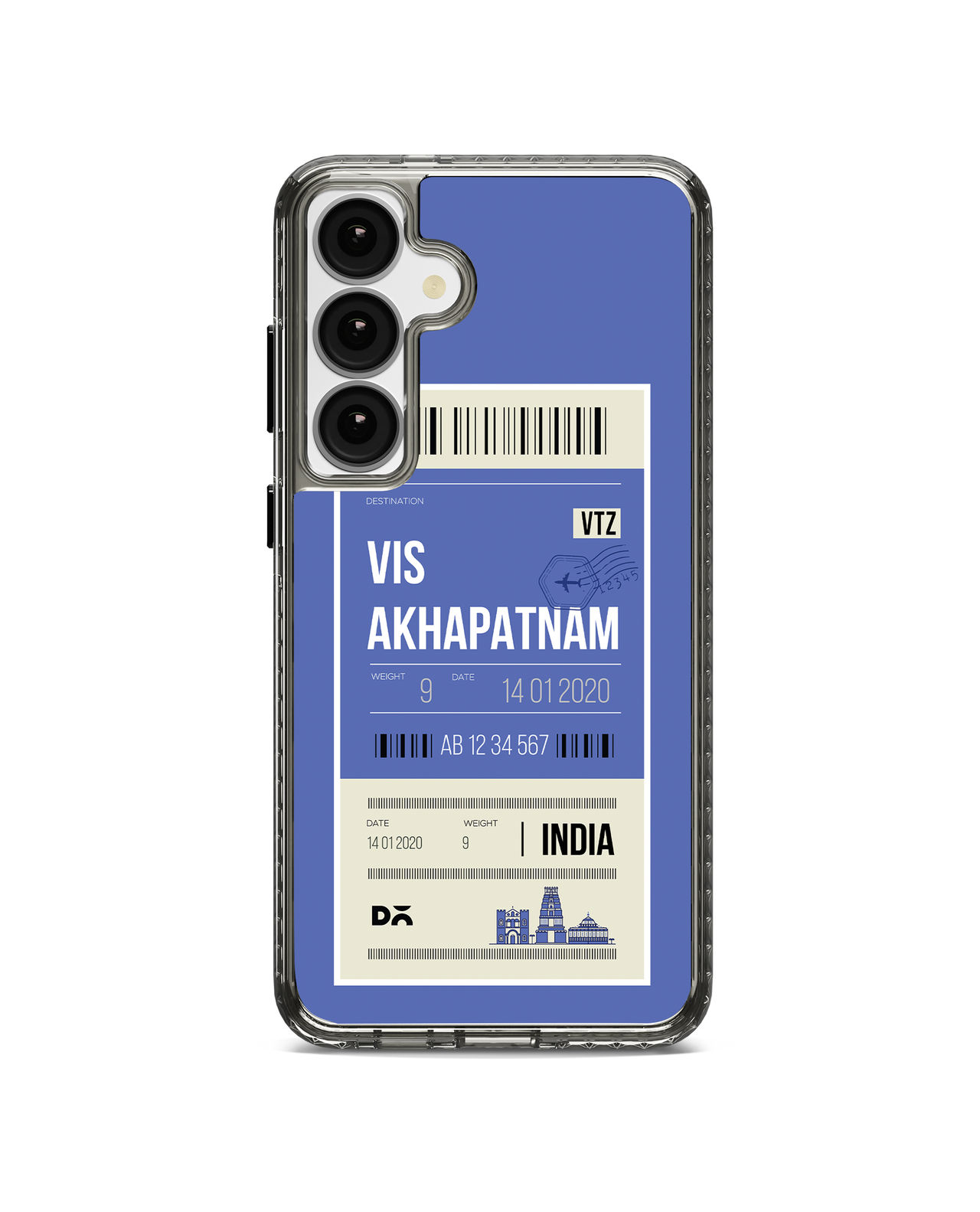 Visakhapatnam City Tag Stride 2.0 Case Cover For Samsung Galaxy S24 Plus