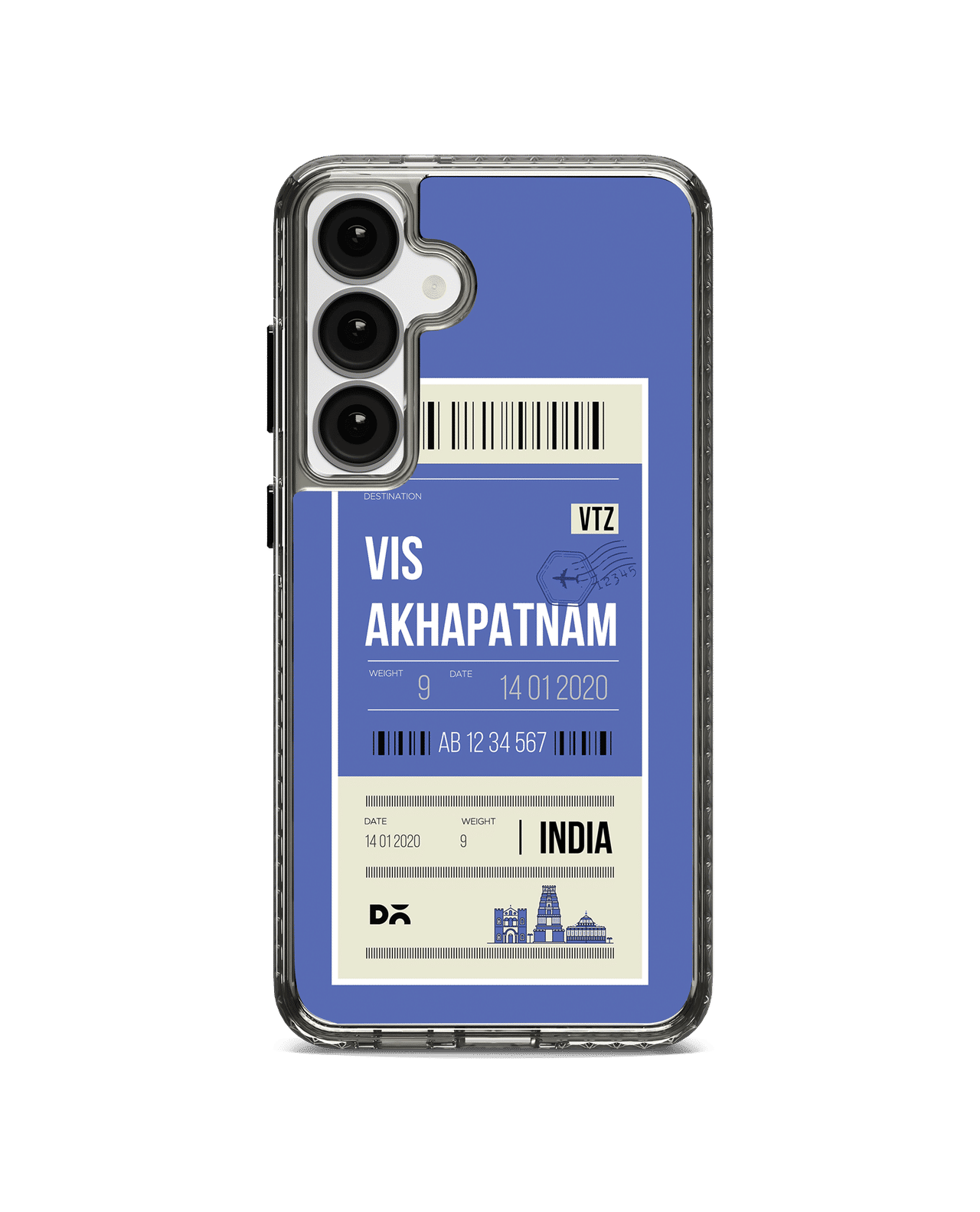 Visakhapatnam City Tag Stride 2.0 Case Cover For Samsung Galaxy S25 Plus