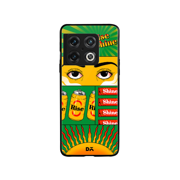 

DailyObjects Wake and Bake Glass Case Cover For OnePlus 10 Pro
