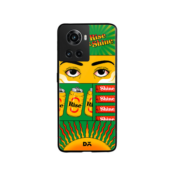 

DailyObjects Wake and Bake Glass Case Cover For OnePlus 10R