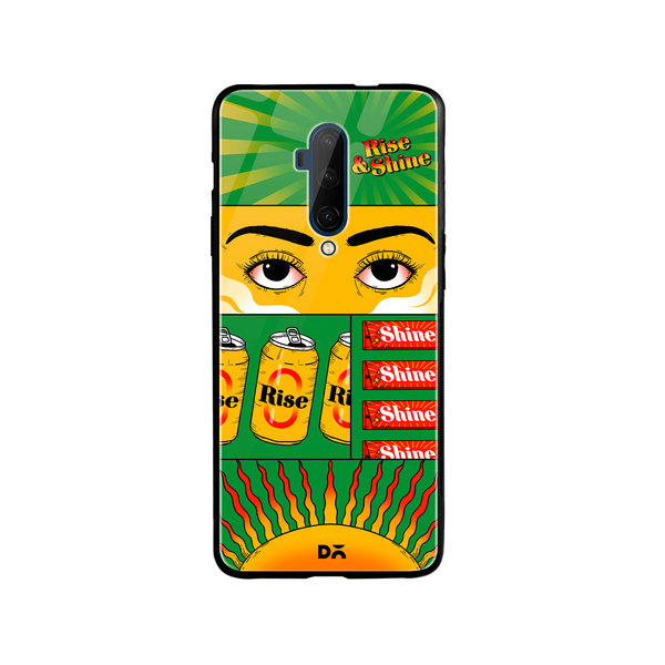 

DailyObjects Wake and Bake Glass Case Cover For OnePlus 7T Pro