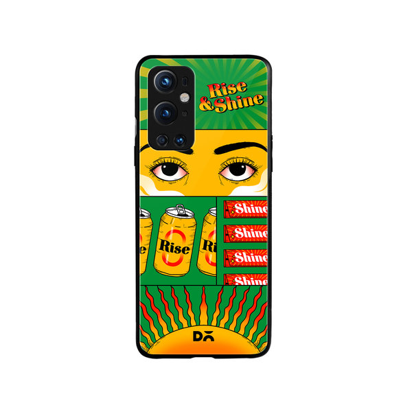 

DailyObjects Wake and Bake Glass Case Cover For OnePlus 9 Pro
