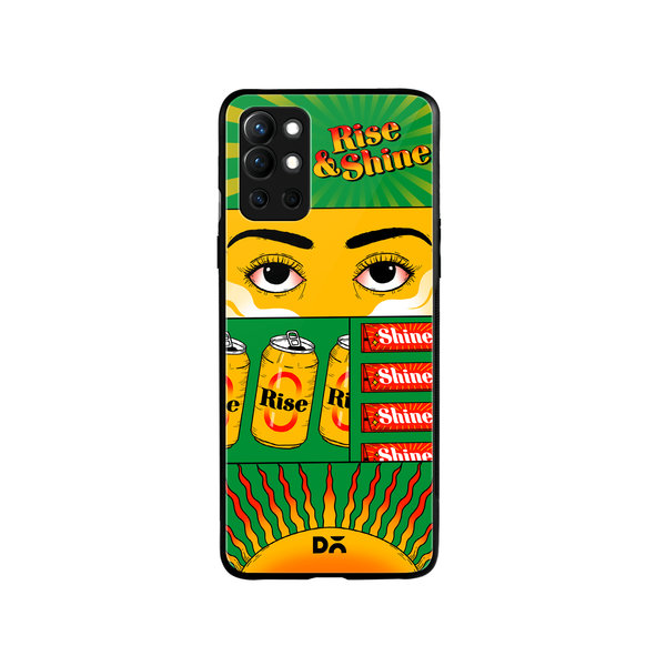 

DailyObjects Wake and Bake Glass Case Cover For OnePlus 9R