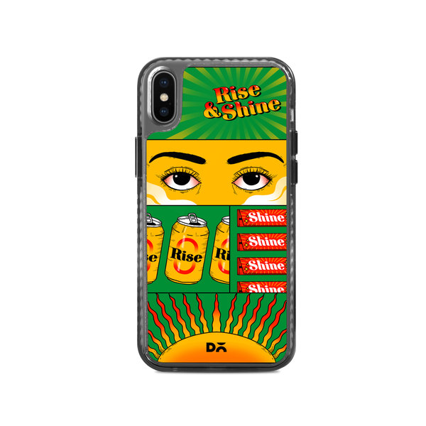 

DailyObjects Wake and Bake Stride 2.0 Case Cover For iPhone XS