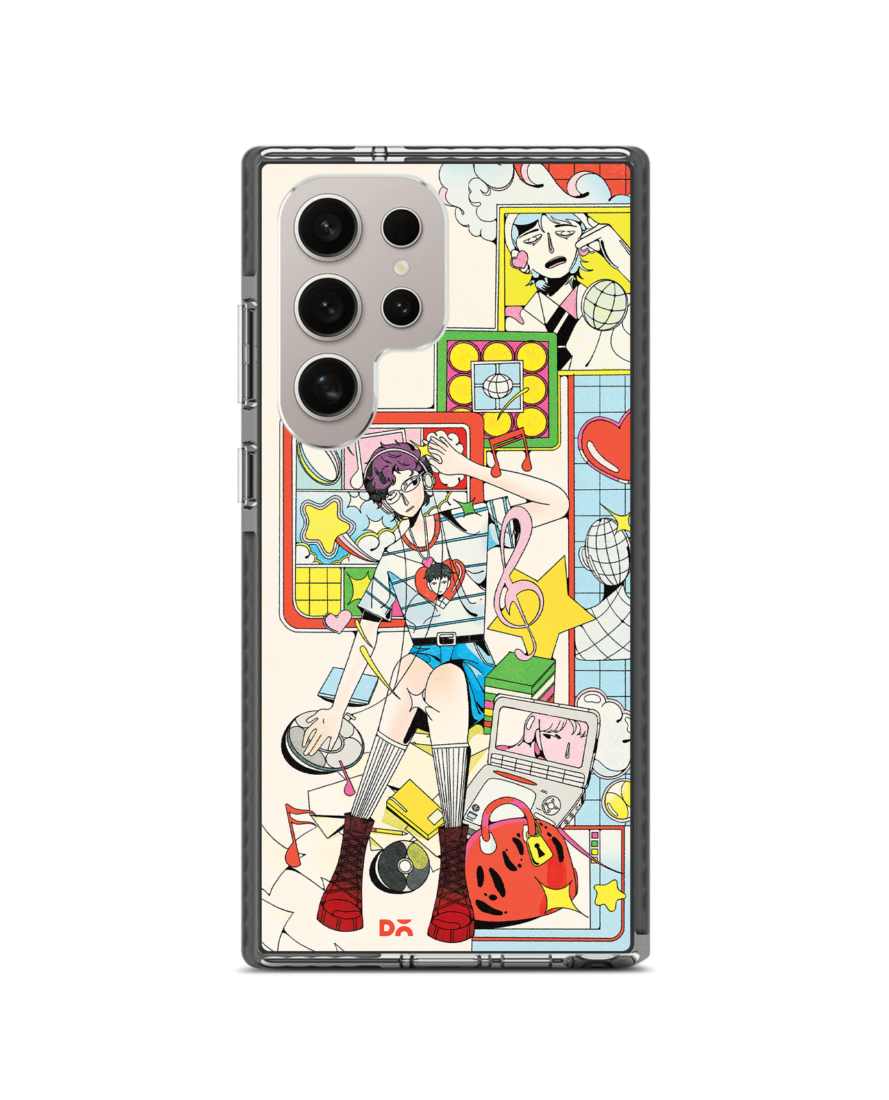 Walkman Beats Stride 3.0 Magnetic Case Cover For Samsung Galaxy S24 Ultra