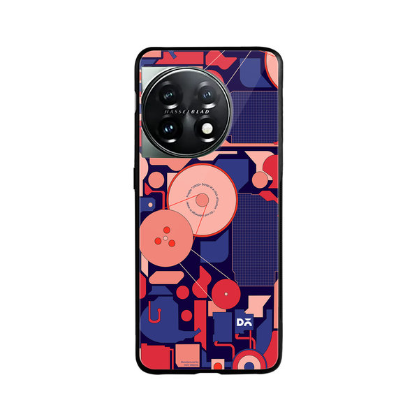 DailyObjects WalkMen Glass Case Cover For OnePlus 11 5G