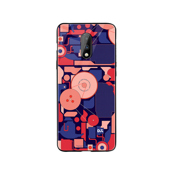 

DailyObjects WalkMen Glass Case Cover For OnePlus 7