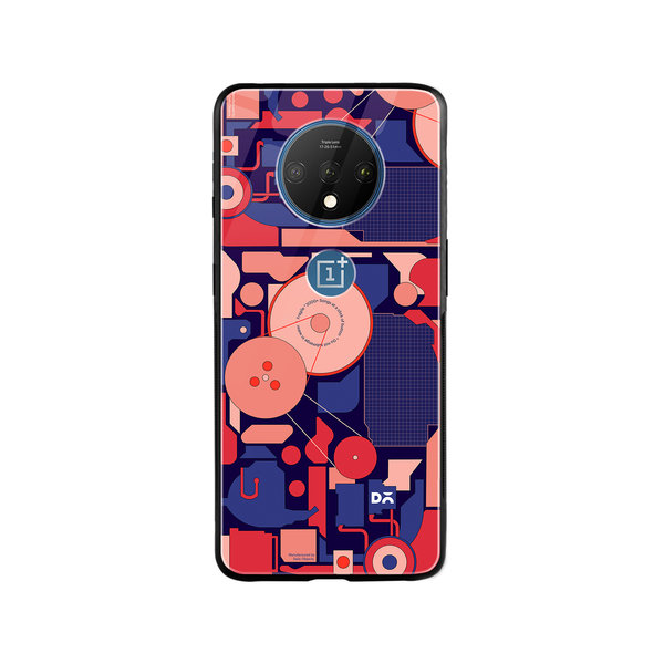 DailyObjects WalkMen Glass Case Cover For OnePlus 7T