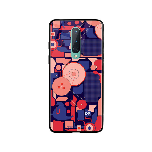 

DailyObjects WalkMen Glass Case Cover For OnePlus 8