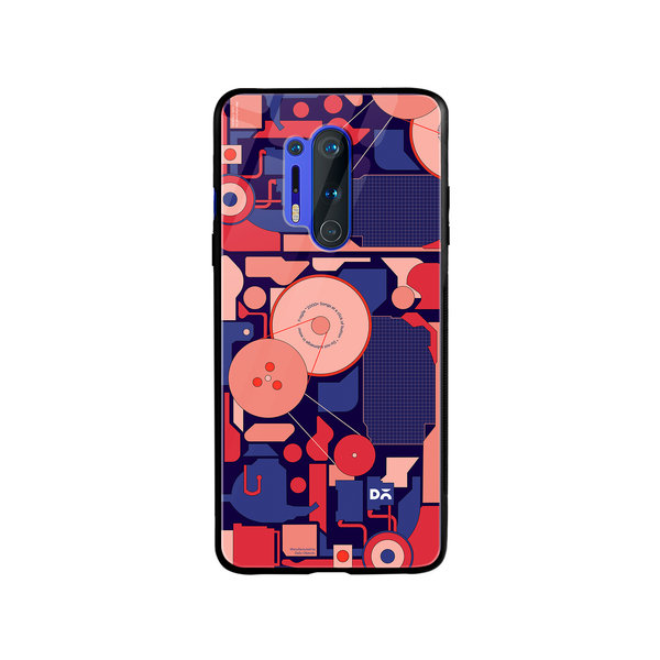

DailyObjects WalkMen Glass Case Cover For OnePlus 8 Pro