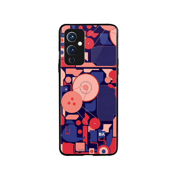 

DailyObjects WalkMen Glass Case Cover For OnePlus 9