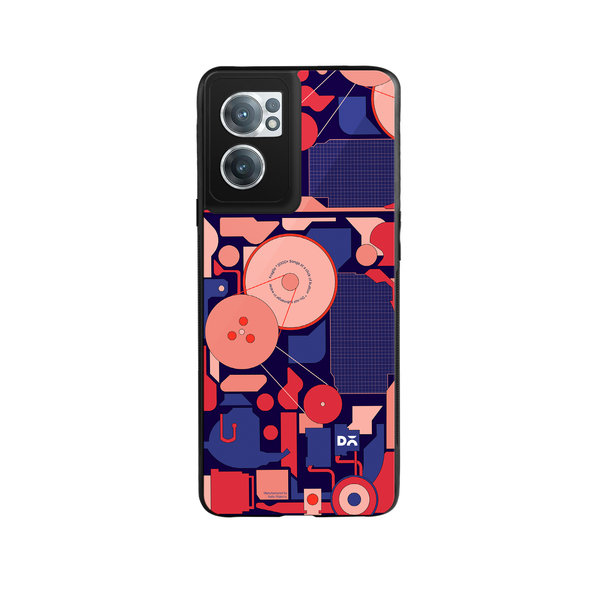 

DailyObjects WalkMen Glass Case Cover For OnePlus Nord CE 2
