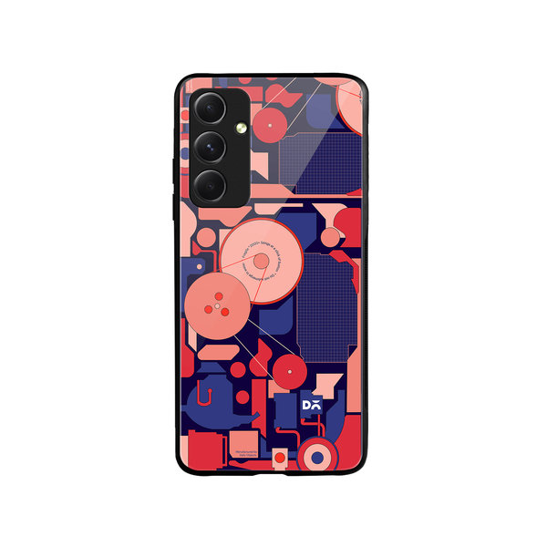 

DailyObjects WalkMen Glass Case Cover For Samsung Galaxy A54 5G