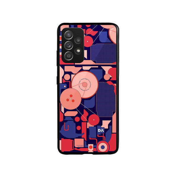 DailyObjects WalkMen Glass Case Cover For Samsung Galaxy A73