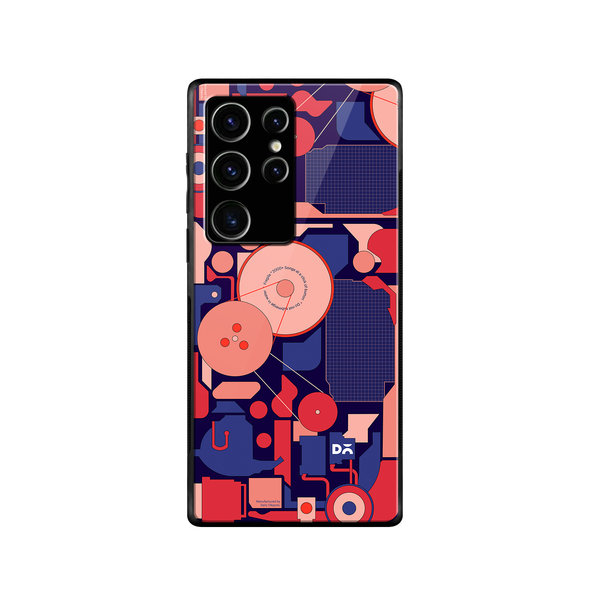 DailyObjects WalkMen Glass Case Cover For Samsung Galaxy S23 Ultra