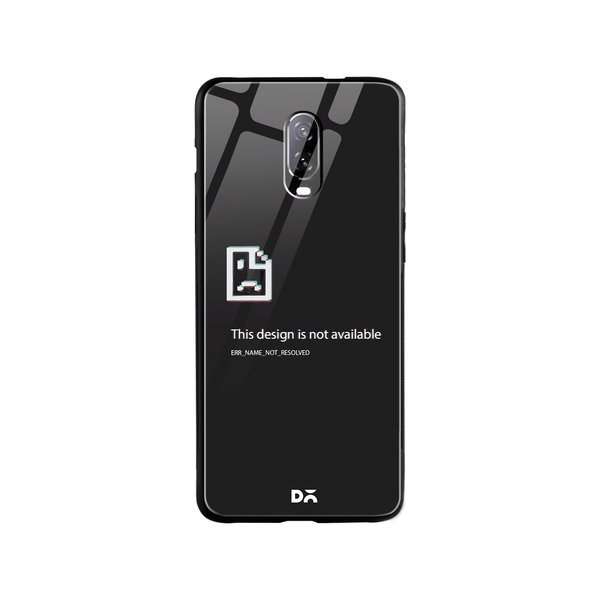 

DailyObjects Wallpaper Unavailable Glass Case Cover For OnePlus 7