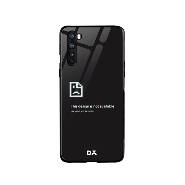 

DailyObjects Wallpaper Unavailable Glass Case Cover For OnePlus Nord