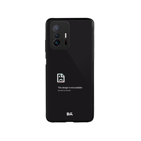 DailyObjects Wallpaper Unavailable Glass Case Cover For Xiaomi 11T