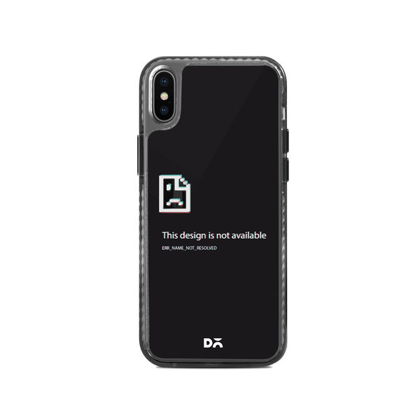 

DailyObjects Wallpaper Unavailable Stride 2.0 Case Cover For iPhone XS