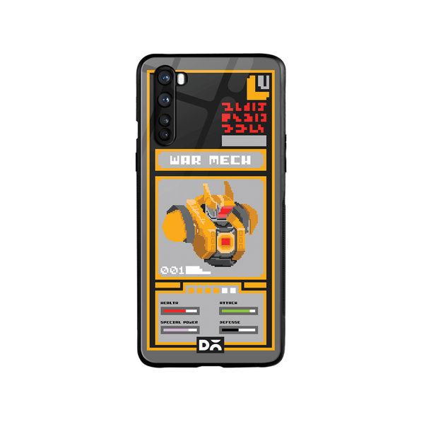 

DailyObjects War Mech Glass Case Cover For OnePlus Nord