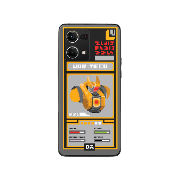 

DailyObjects War Mech Glass Case Cover For Oppo F21 Pro