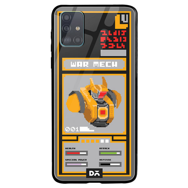 

DailyObjects War Mech Glass Case Cover For Samsung Galaxy A51