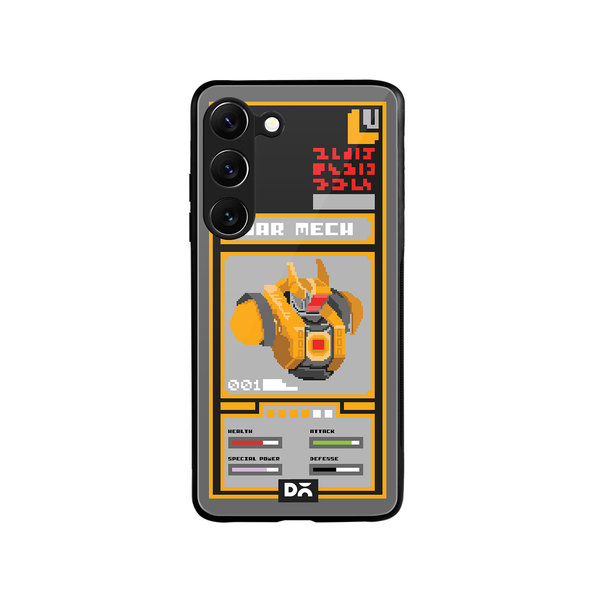 

DailyObjects War Mech Glass Case Cover For Samsung Galaxy S23