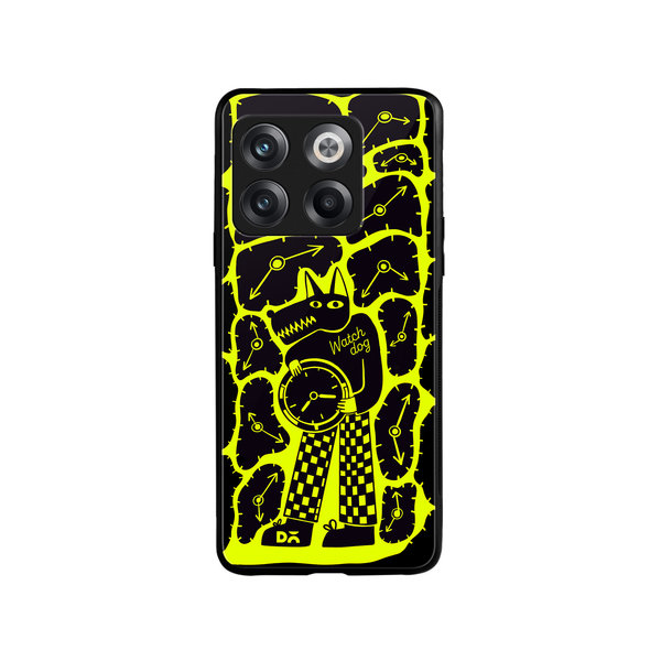 

DailyObjects Watch Dog Glass Case Cover For OnePlus 10T