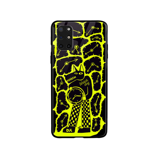 

DailyObjects Watch Dog Glass Case Cover For OnePlus 8T