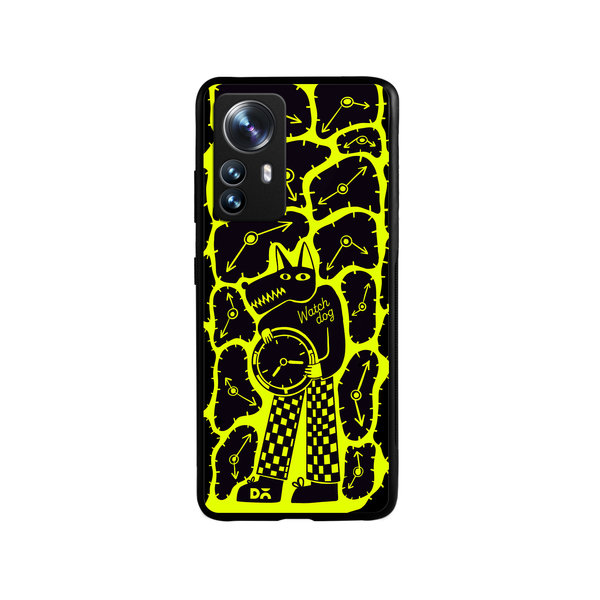 

DailyObjects Watch Dog Glass Case Cover For Xiaomi 12 Pro