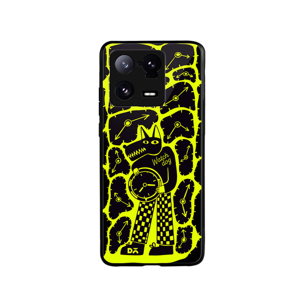 

DailyObjects Watch Dog Glass Case Cover For Xiaomi 13 Pro