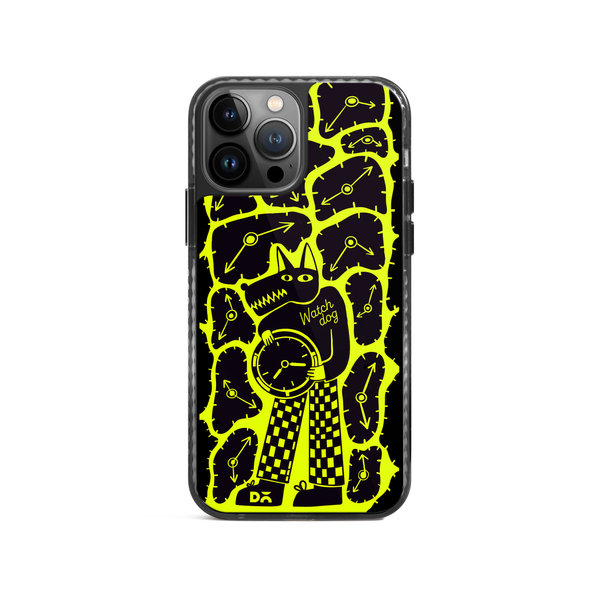 

DailyObjects Watch Dog Stride 2.0 Case Cover For iPhone 15 Pro