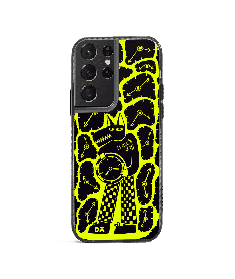 DailyObjects Watch Dog Stride 2.0 Case Cover For Samsung