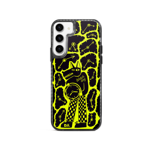 DailyObjects Watch Dog Stride 2.0 Case Cover For Samsung Galaxy S23 Plus