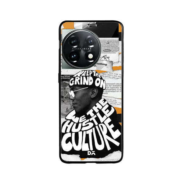DailyObjects We The Hustle Cultre Glass Case Cover For OnePlus 11 5G