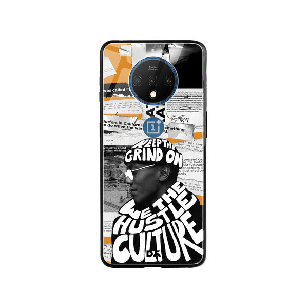 

DailyObjects We The Hustle Cultre Glass Case Cover For OnePlus 7T