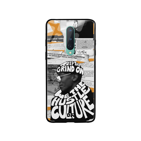 

DailyObjects We The Hustle Cultre Glass Case Cover For OnePlus 8