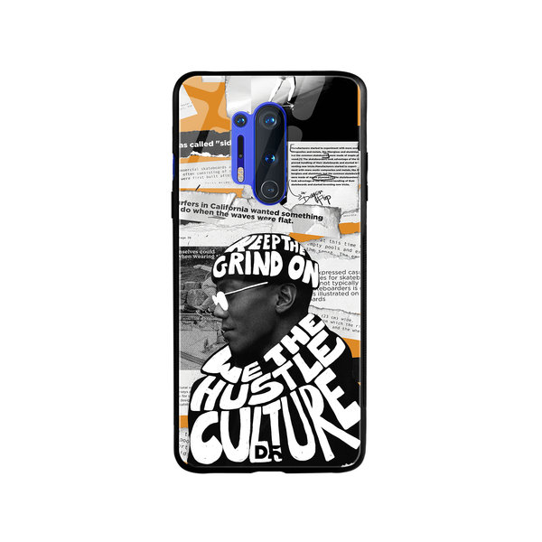 

DailyObjects We The Hustle Cultre Glass Case Cover For OnePlus 8 Pro