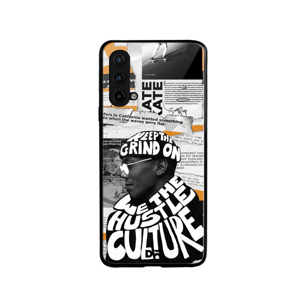 

DailyObjects We The Hustle Cultre Glass Case Cover For OnePlus Nord CE