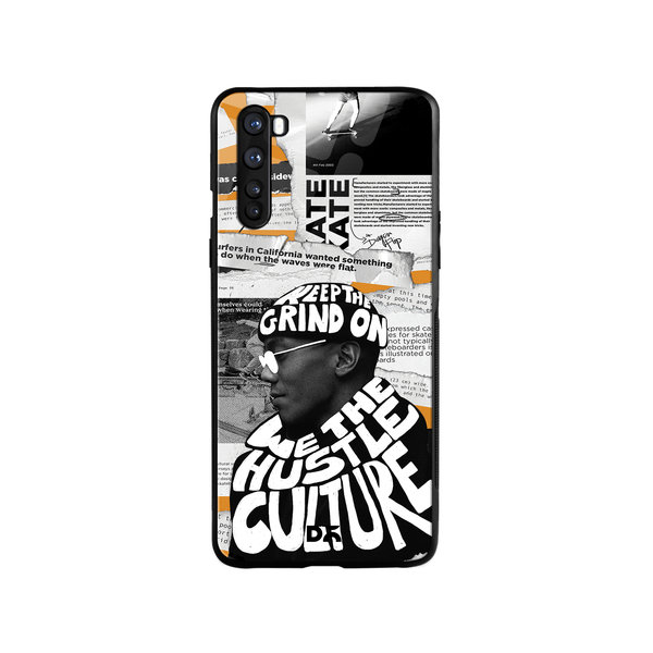 

DailyObjects We The Hustle Cultre Glass Case Cover For OnePlus Nord