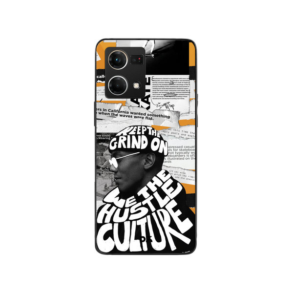 

DailyObjects We The Hustle Cultre Glass Case Cover For Oppo Reno 7