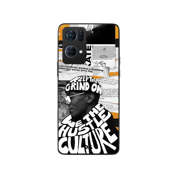 

DailyObjects We The Hustle Cultre Glass Case Cover For Oppo Reno 7 Pro