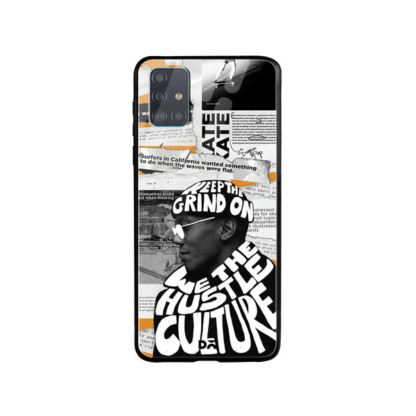 

DailyObjects We The Hustle Cultre Glass Case Cover For Samsung Galaxy A51