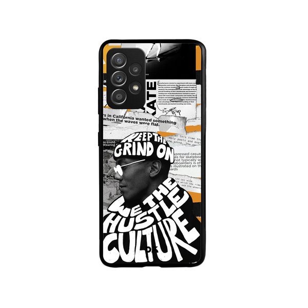 

DailyObjects We The Hustle Cultre Glass Case Cover For Samsung Galaxy A73